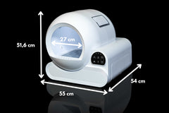 STAR | Lettiera Automatica Smart per Gatti con Connessione Wi-Fi + App